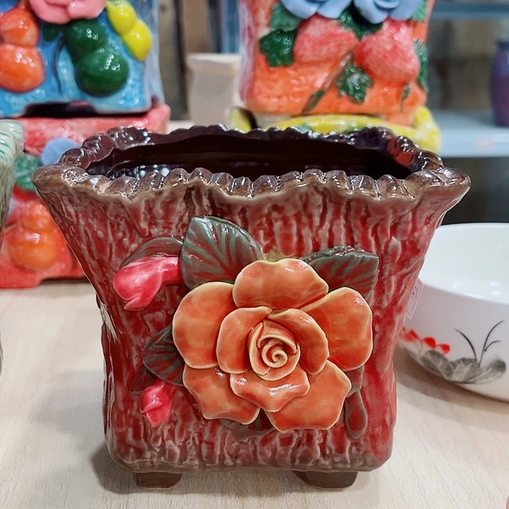 多肉花盆满10元包邮