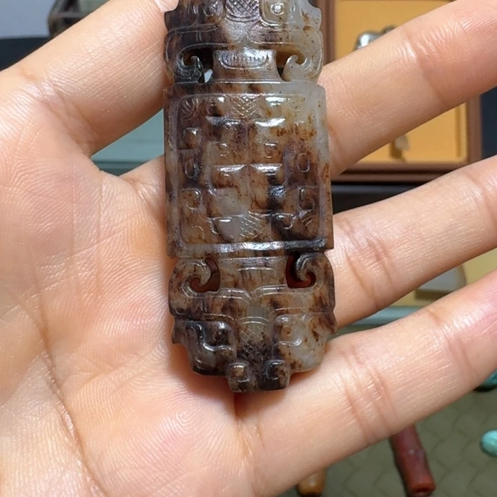 留***余颈饰未镶嵌和田玉