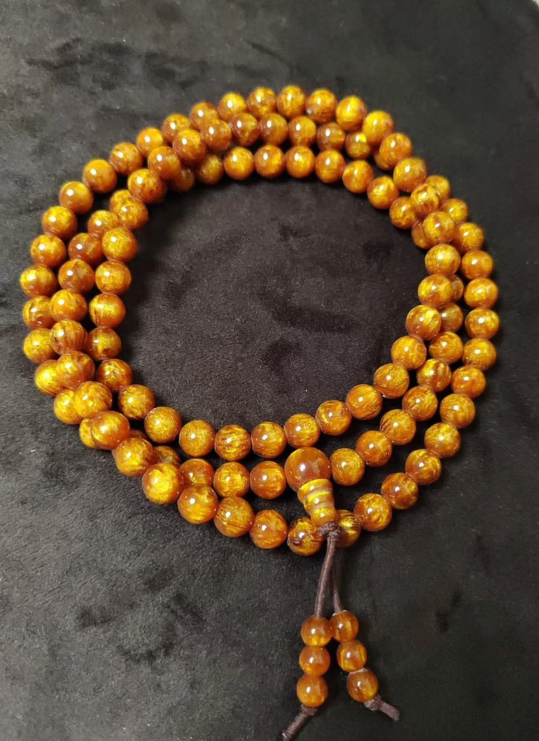 金丝楠108*0.8 精品手串（无礼盒）144