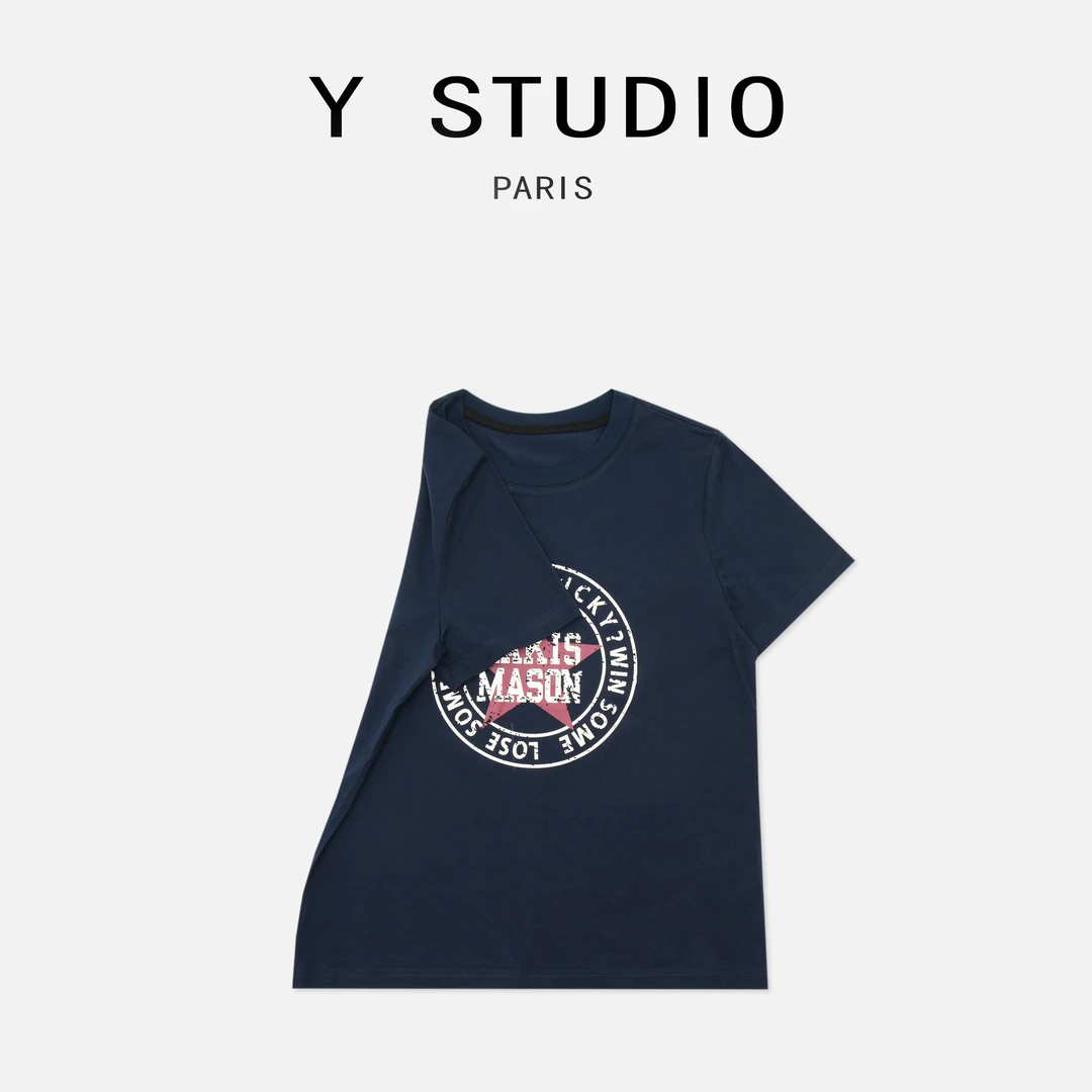 【大妮专属】（美式女孩）2025气质百搭休闲简约圆领短袖T恤