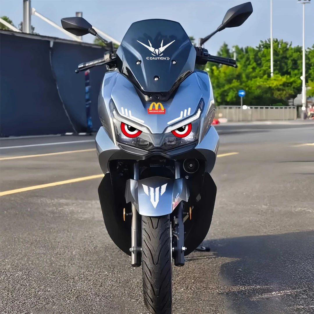 适用摩托车五羊本田NWT150车头拉花改装防水贴纸挡泥板轮毂装饰贴