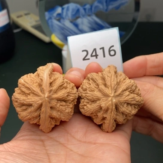 文玩核桃把件47大粗筋2416