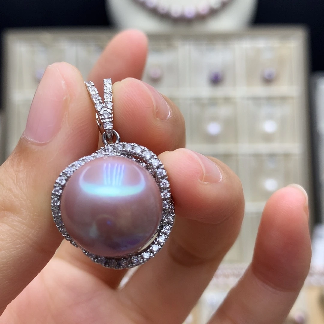 淡水珍珠合金颈饰