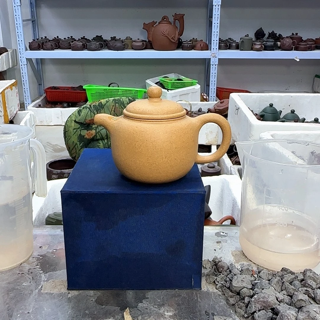 茶壶紫砂宜兴紫砂壶瑕疵处理