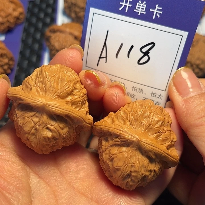 把件桃核41南瓜墩A118