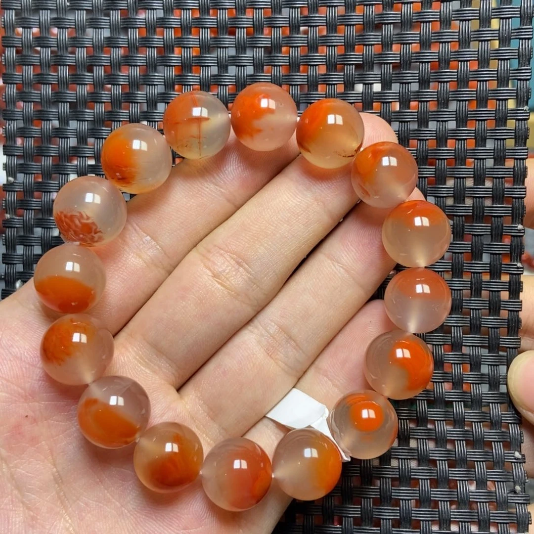 南红玛瑙未镶嵌手串13mm