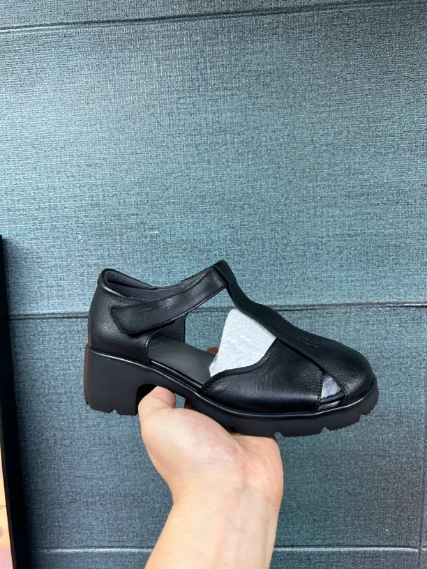 2275新款百搭厚底包头凉鞋女鞋