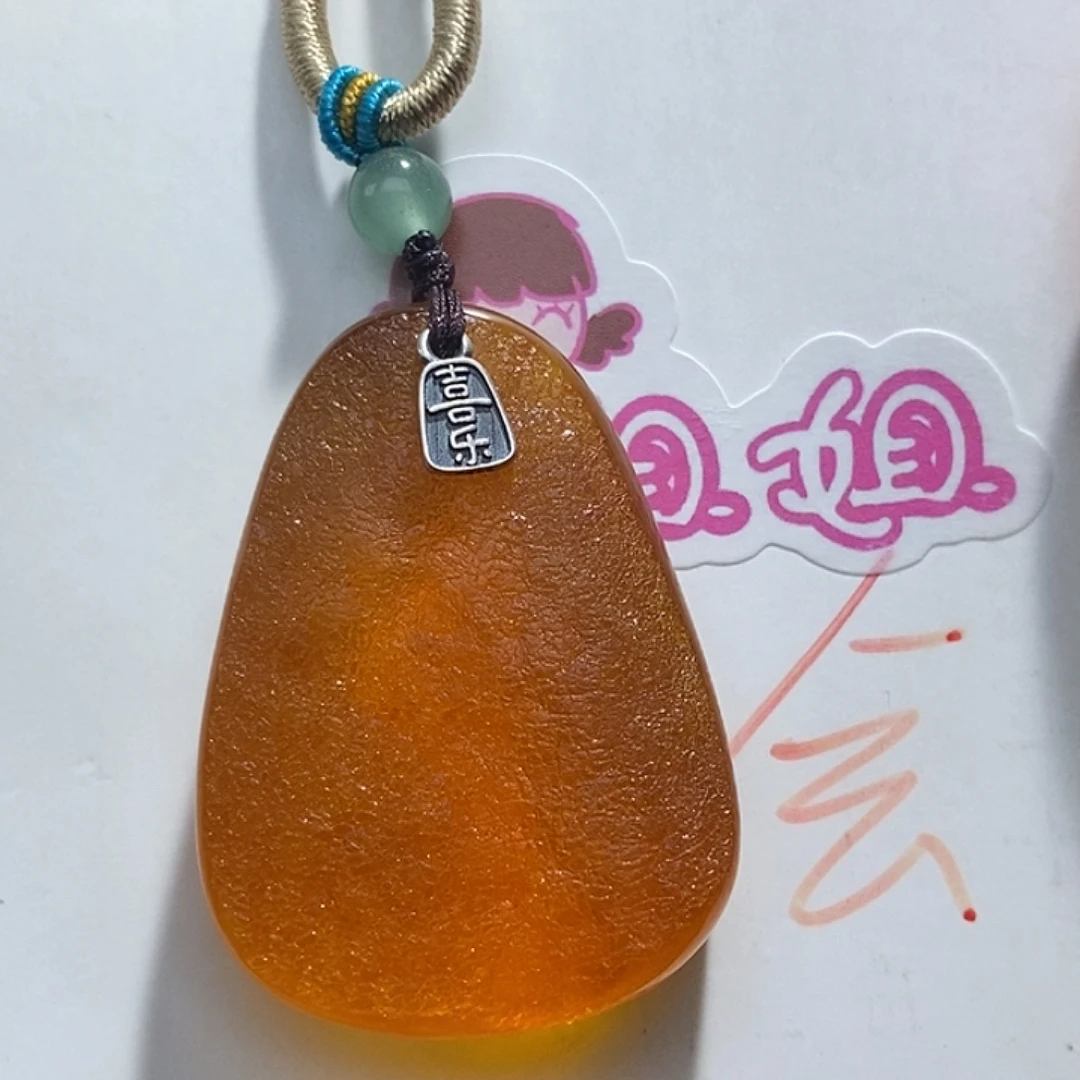 悠***然未镶嵌定制琥珀琥珀蜜蜡