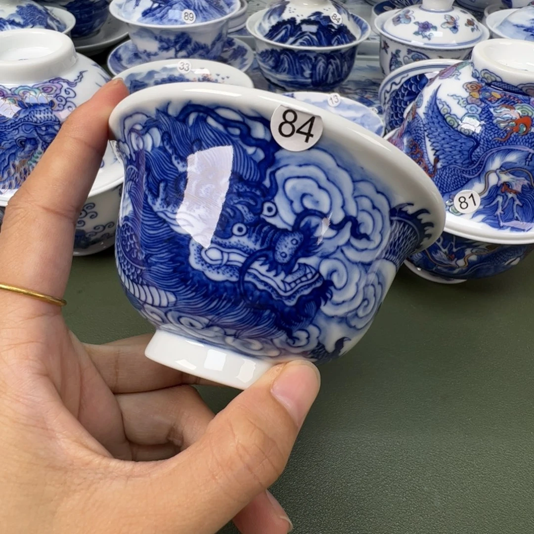 木木景德镇纯手工纯手绘茶具84
