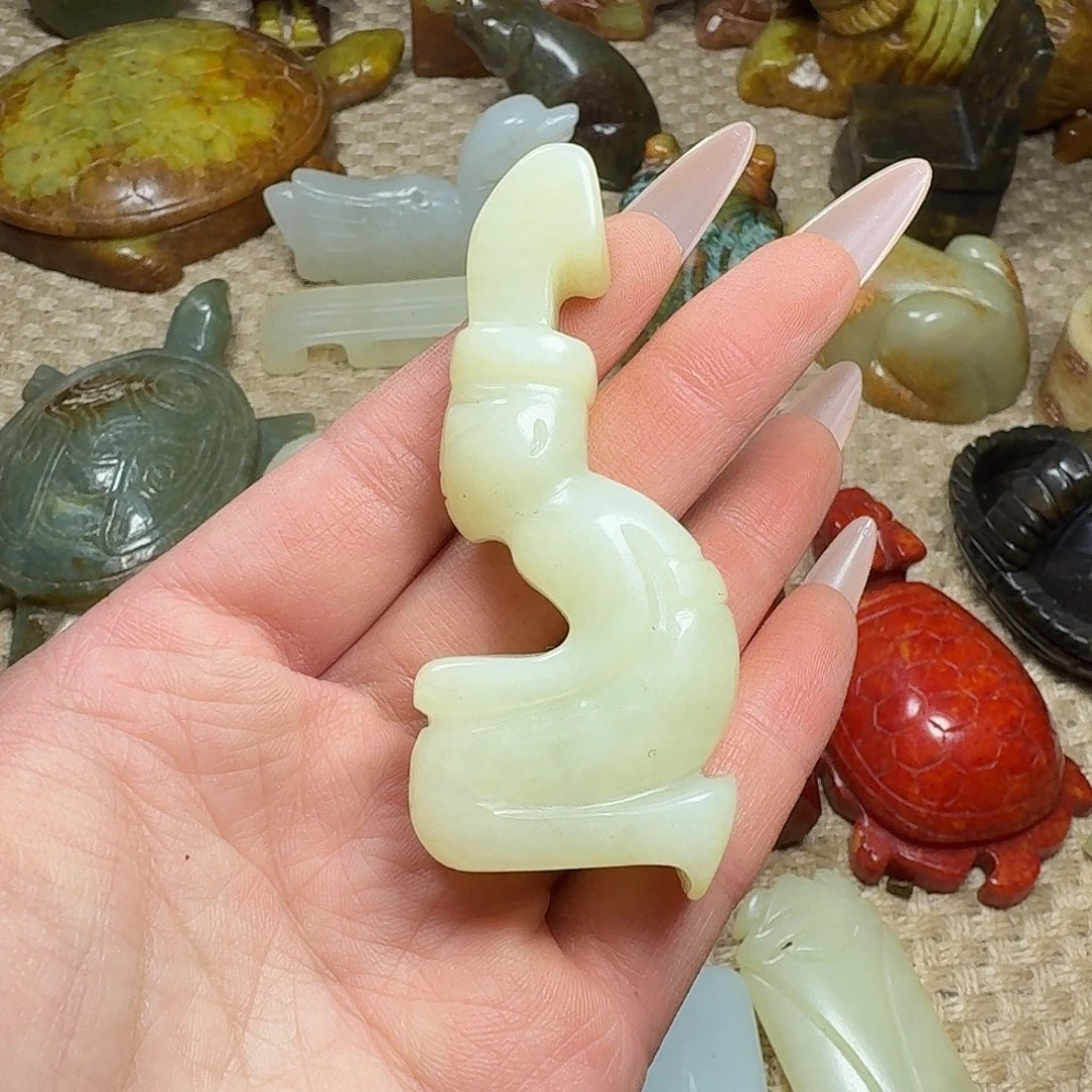 白玉菩提吊坠挂件