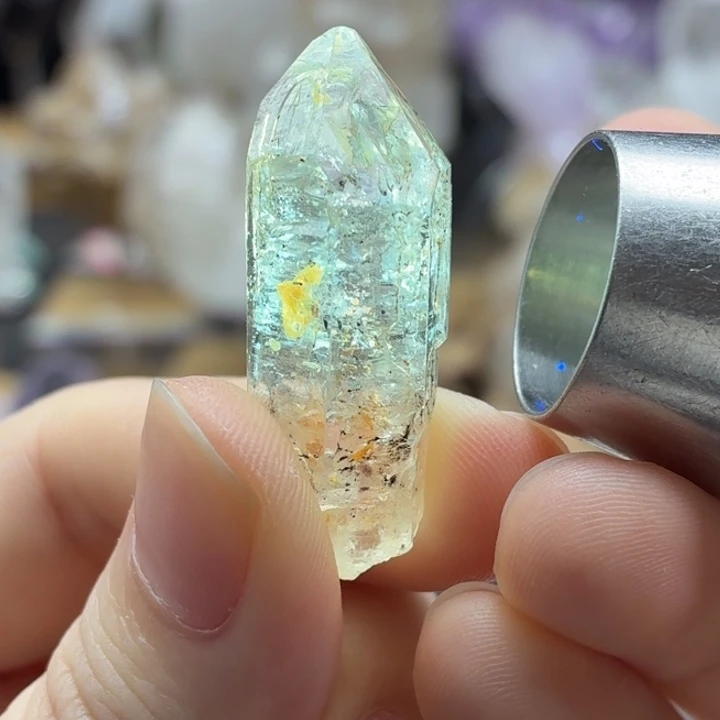 珠宝半成品水晶未镶嵌小杜