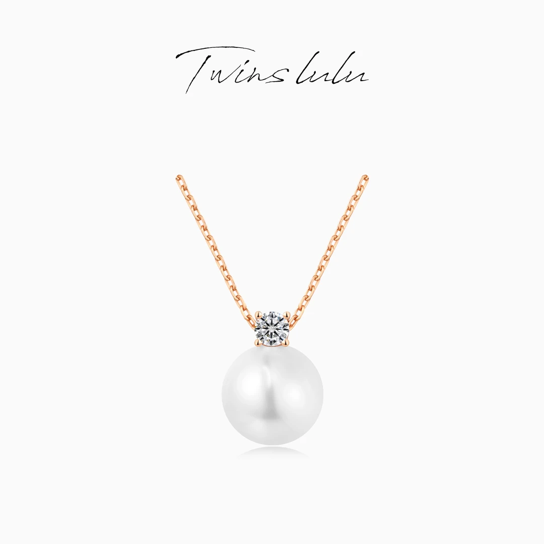 TWINS LULU925银流光风高贵奢华仿珍珠项链首饰女款TSJ9608