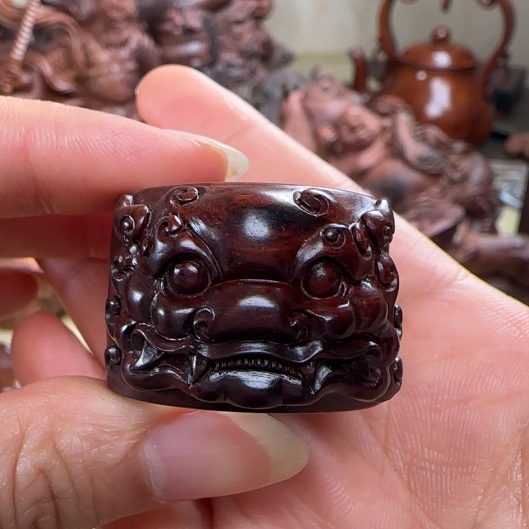 黄花梨/降香黄檀把件扳指 手把件