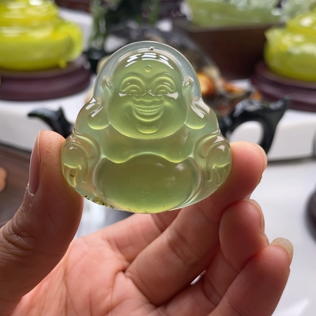 岫玉未镶嵌四大名玉挂件