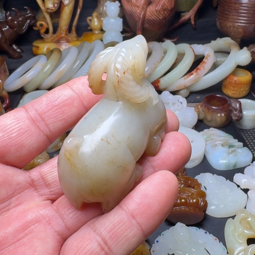 和田玉挂件未镶嵌