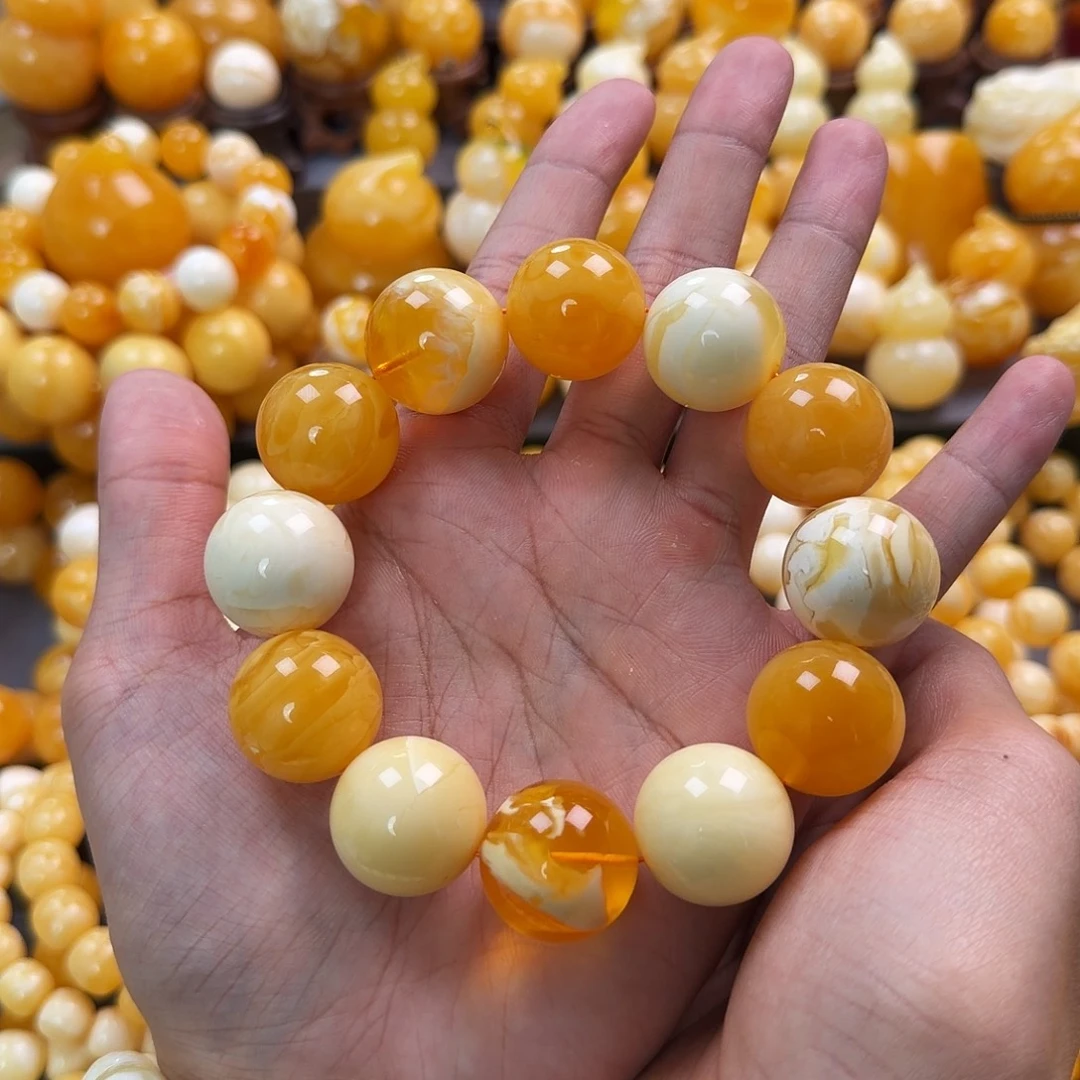 琥珀未镶嵌珠宝奇石21mm