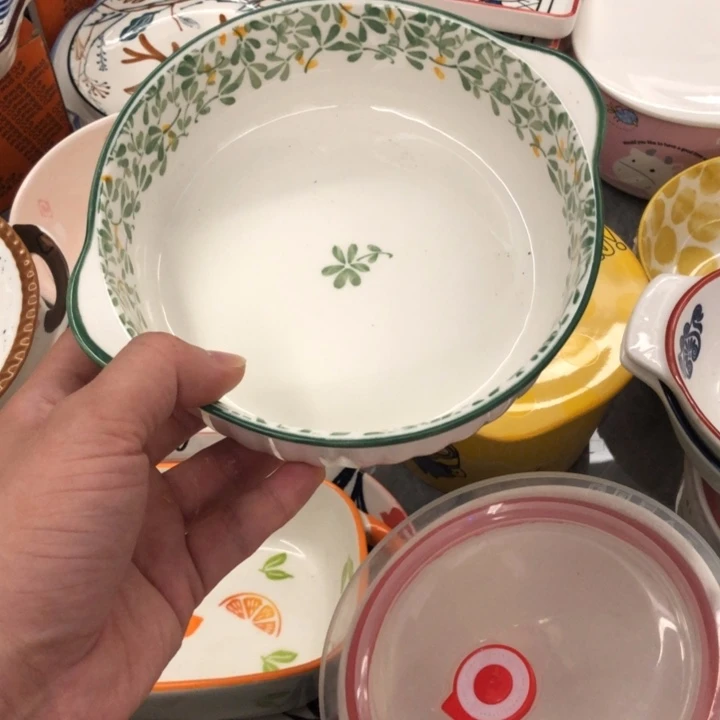 陶瓷微瑕盘碗碟介意勿拍