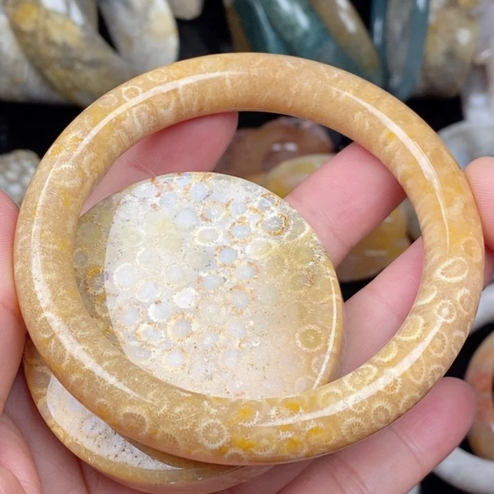 硅化玉未镶嵌颈饰61.4