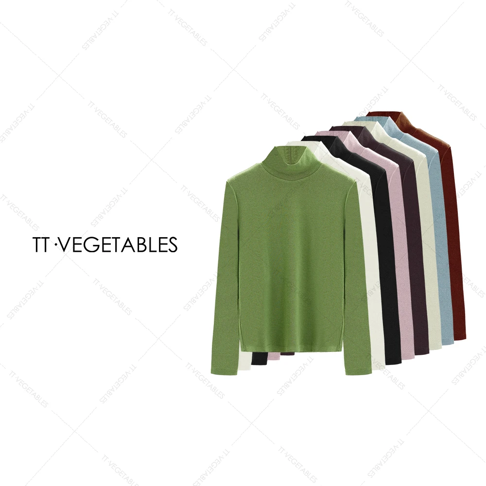 噢芬/小个子【微饰】高支棉打底衫 新粉福利 秋冬内搭显瘦525629