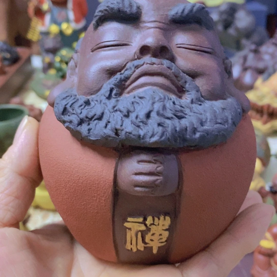 茶杯绿泥紫砂紫砂