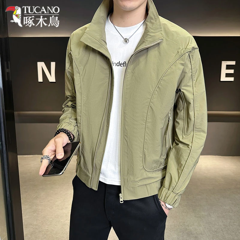 TUCANO/啄木鳥韩版潮流时尚百搭宽松男士春季外套潮流夹克上衣