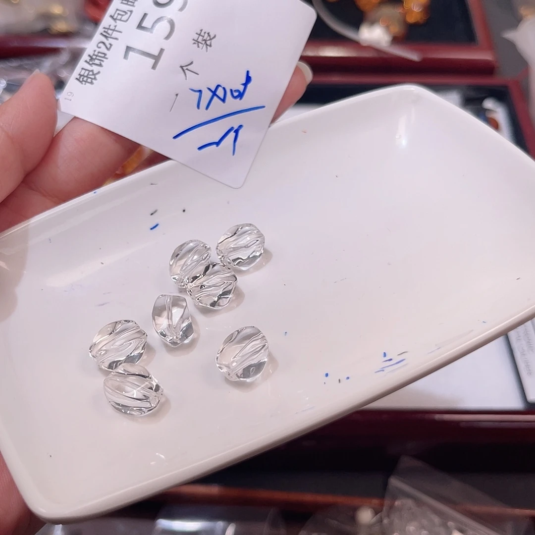 未镶嵌水晶珠宝半成品159 。