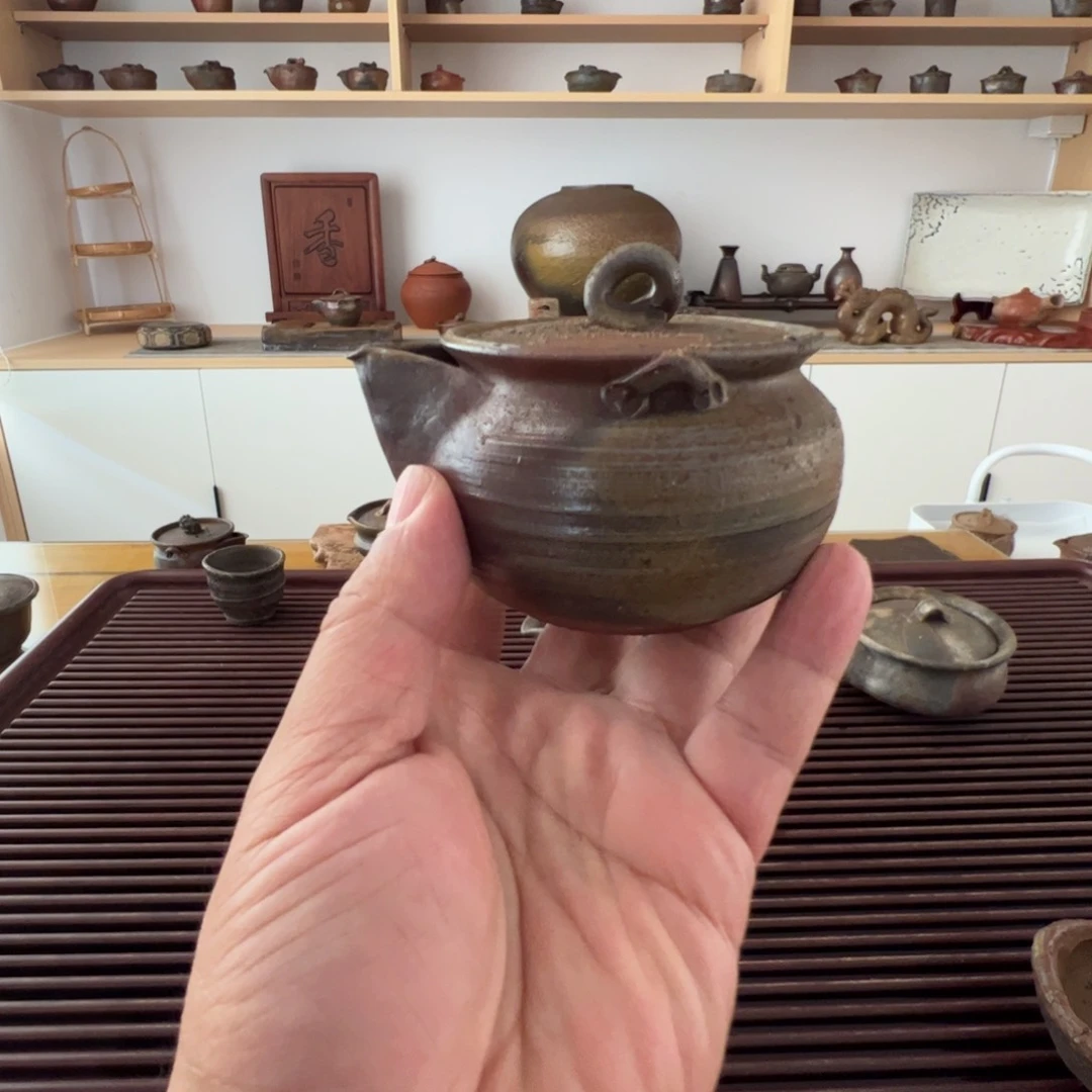难波诚志备前烧宝瓶