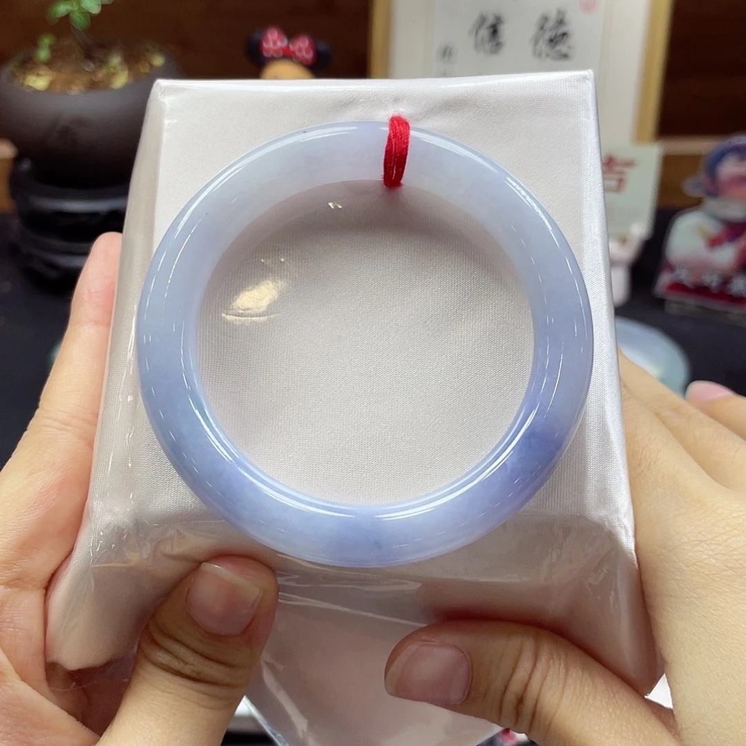 翡翠未镶嵌手镯43 号