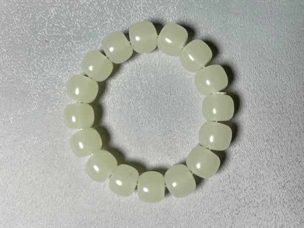 青白料 12×14 老型珠 手串