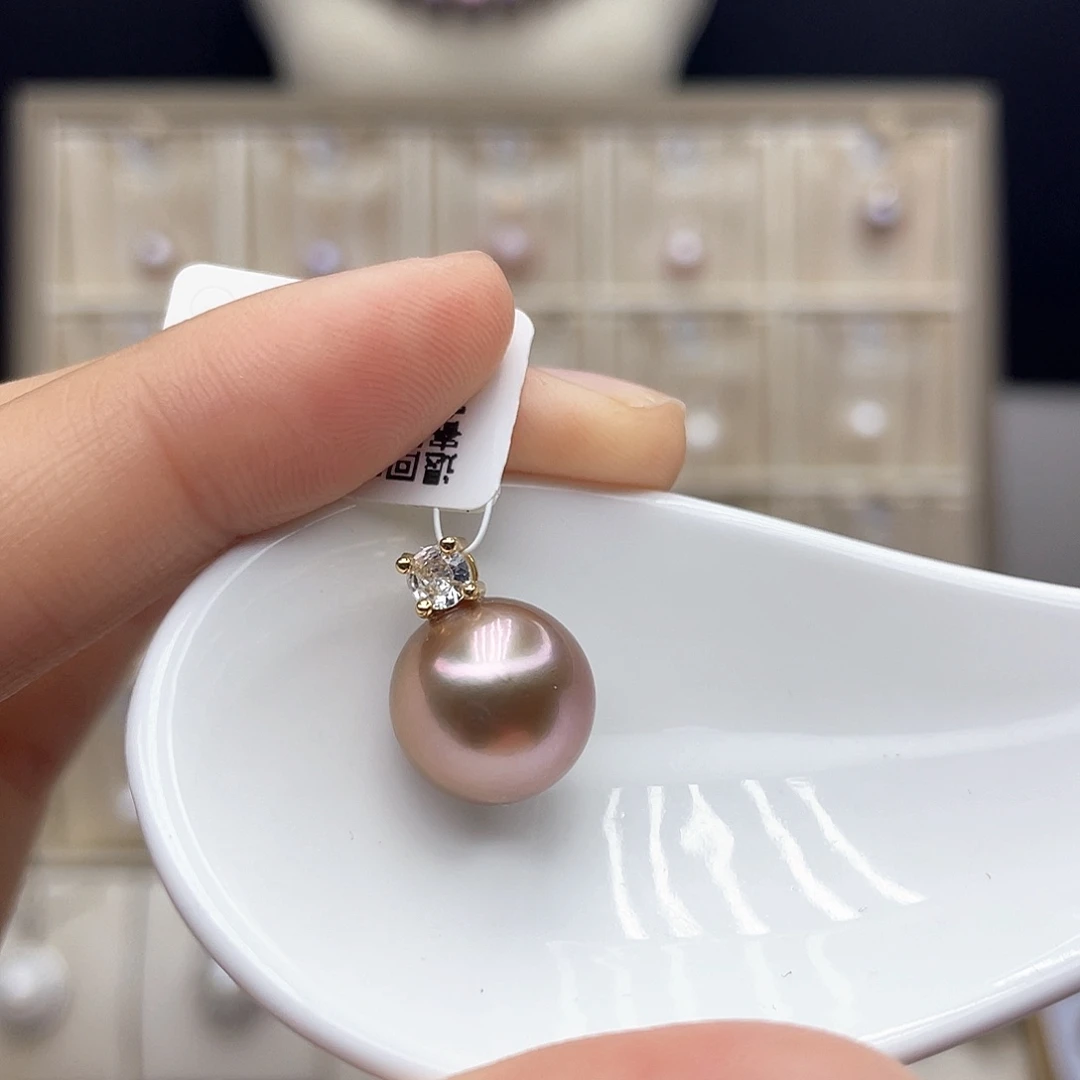 合金淡水珍珠颈饰