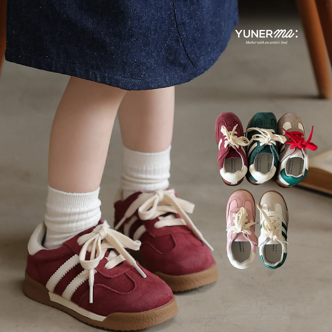 允儿妈女童秋冬经典百搭休闲阿甘鞋宝宝儿童洋气软底鞋儿童鞋子潮