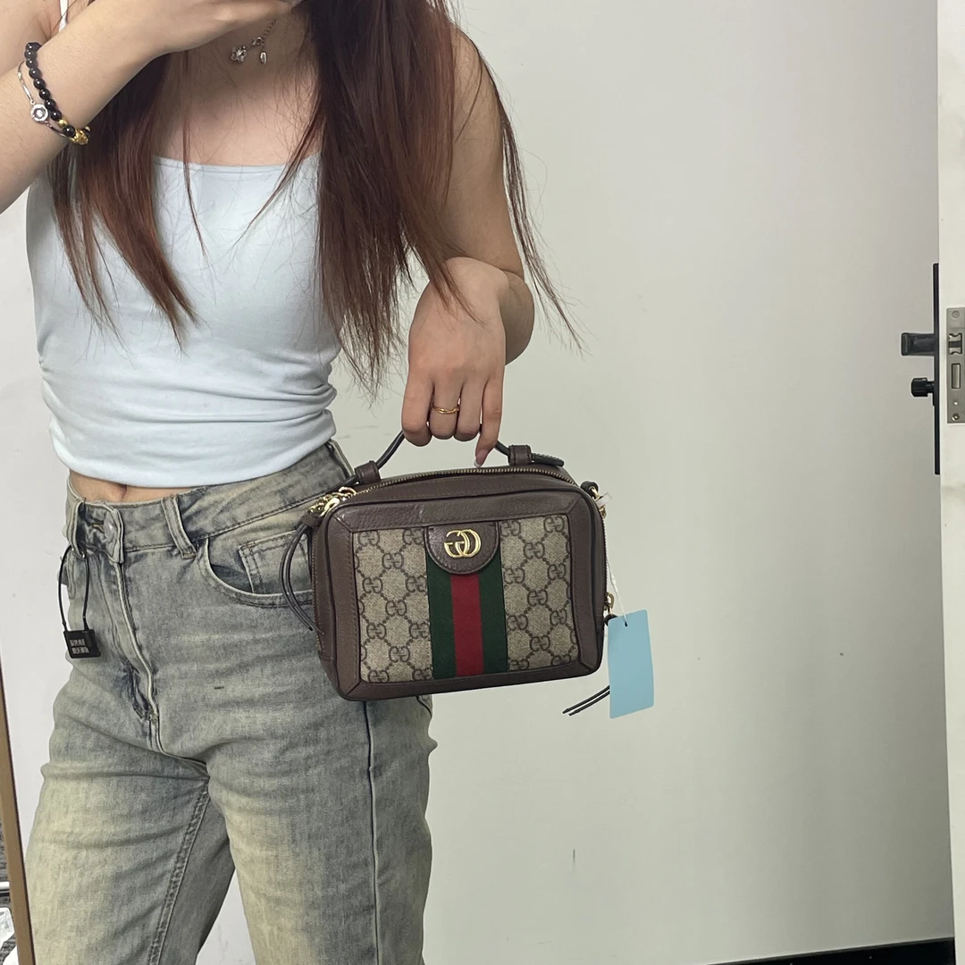 95新 GUCCI/古驰 爱夏奢品/古驰/手提包/81116