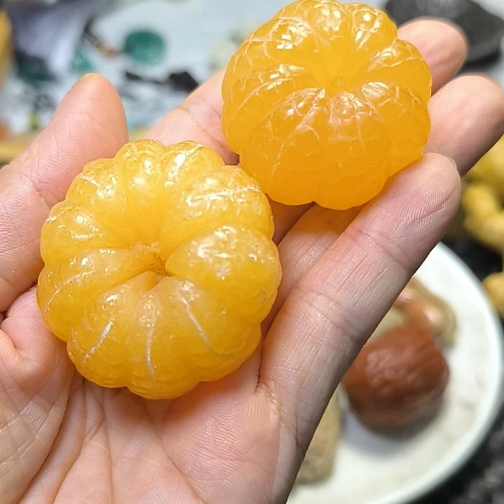 寿山石大吉大利手把件按个计算