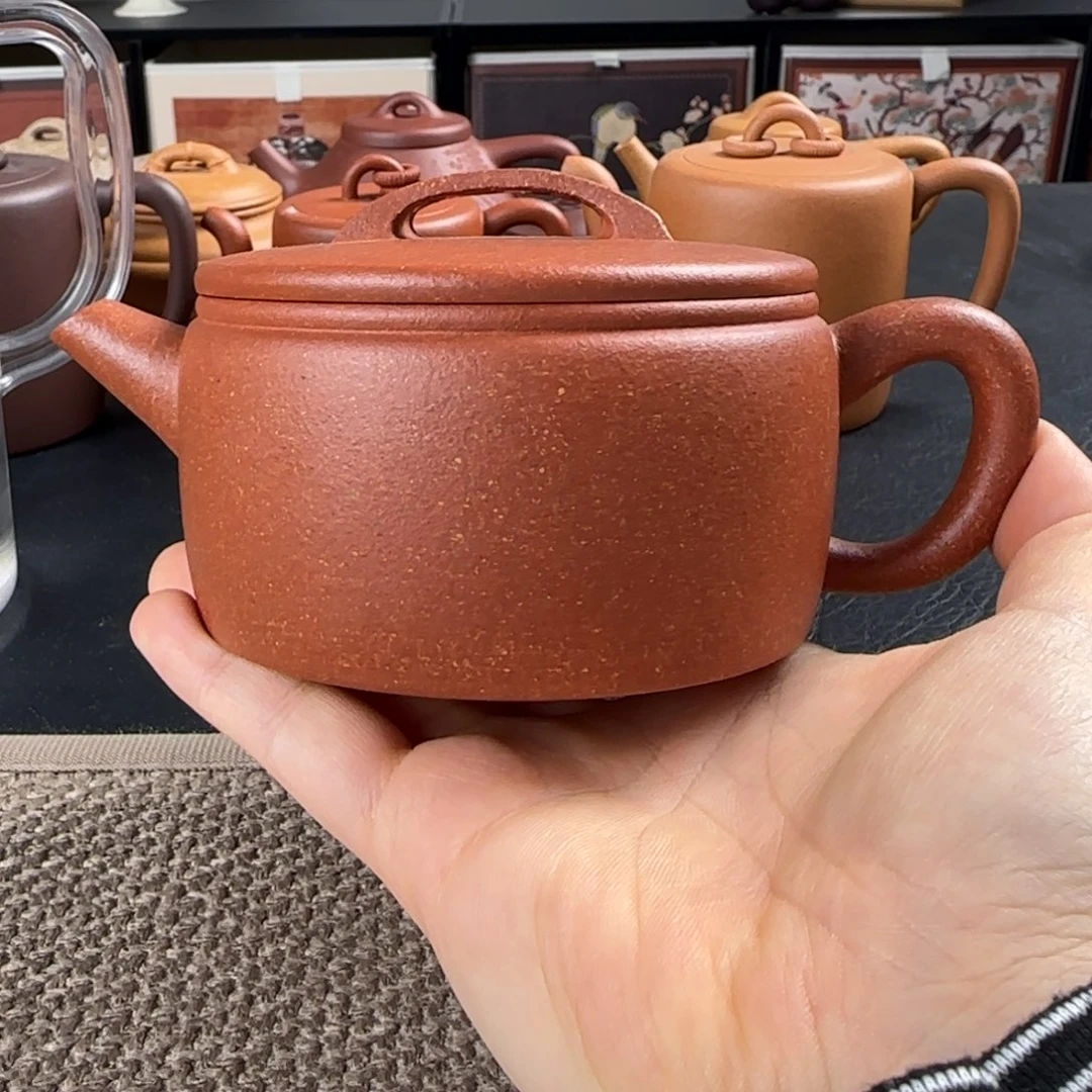紫砂茶壶微瑕汉瓦