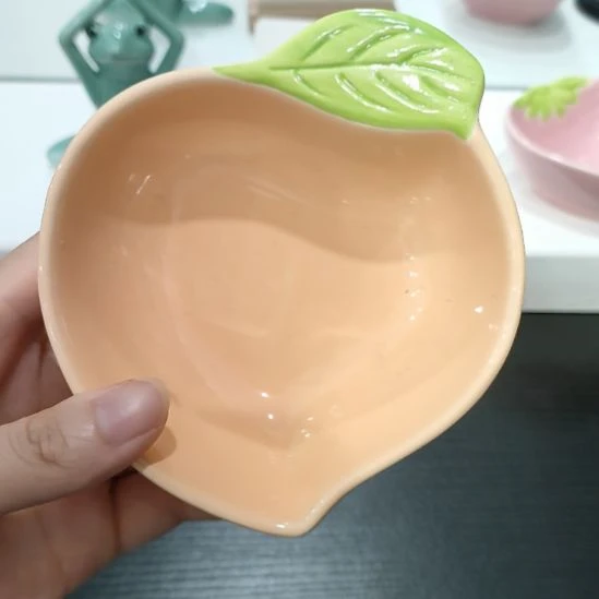 瓷高温瓷釉下彩调料碟