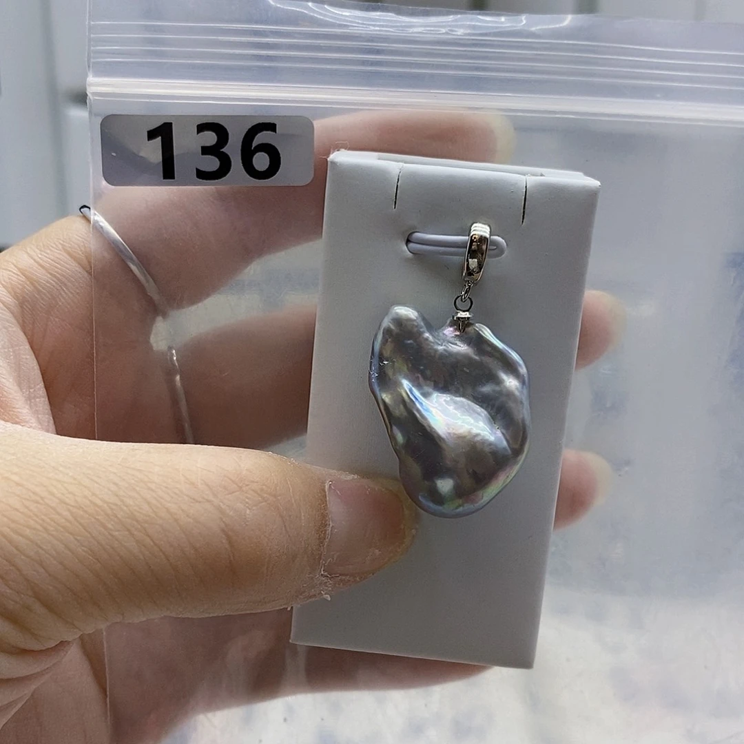 颈饰合金淡水珍珠