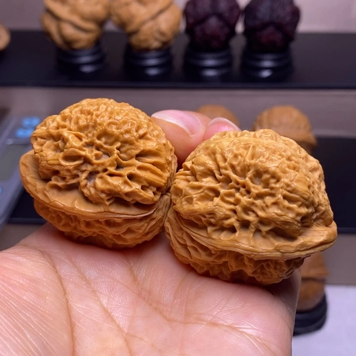 文玩核桃把件盘古大蛤蟆56