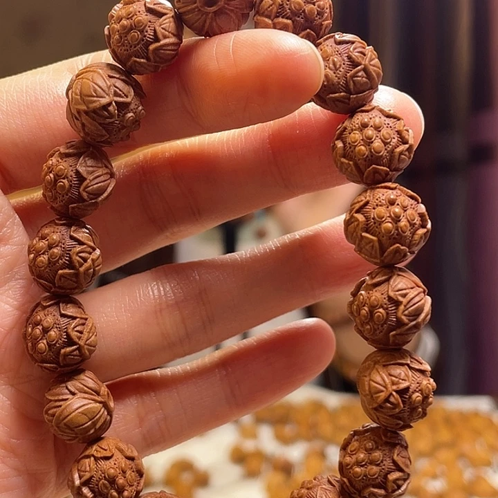 手串/手链橄榄核龙纹桃核