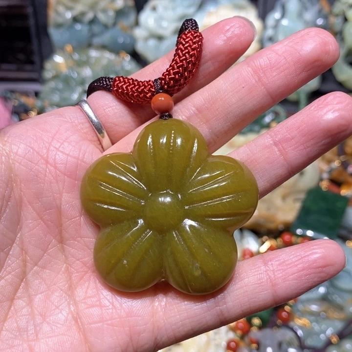 岫玉毛衣链未镶嵌