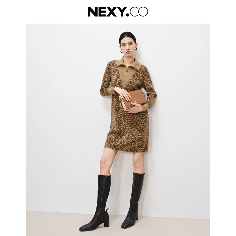 【羊羊专属】NEXY.CO/奈蔻连衣裙XF05062D5