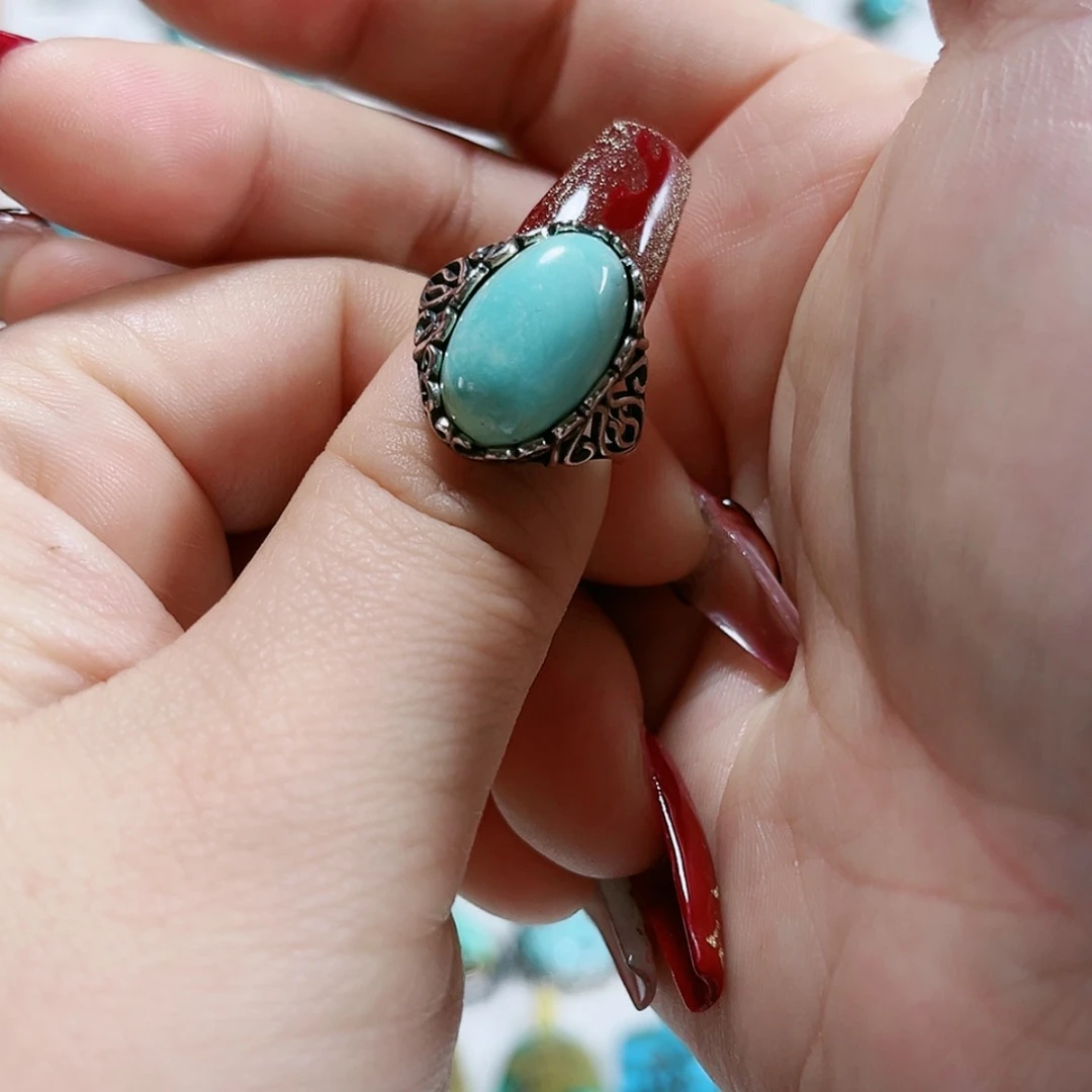 【闪购商品】绿松石珠宝奇石未镶嵌万**山