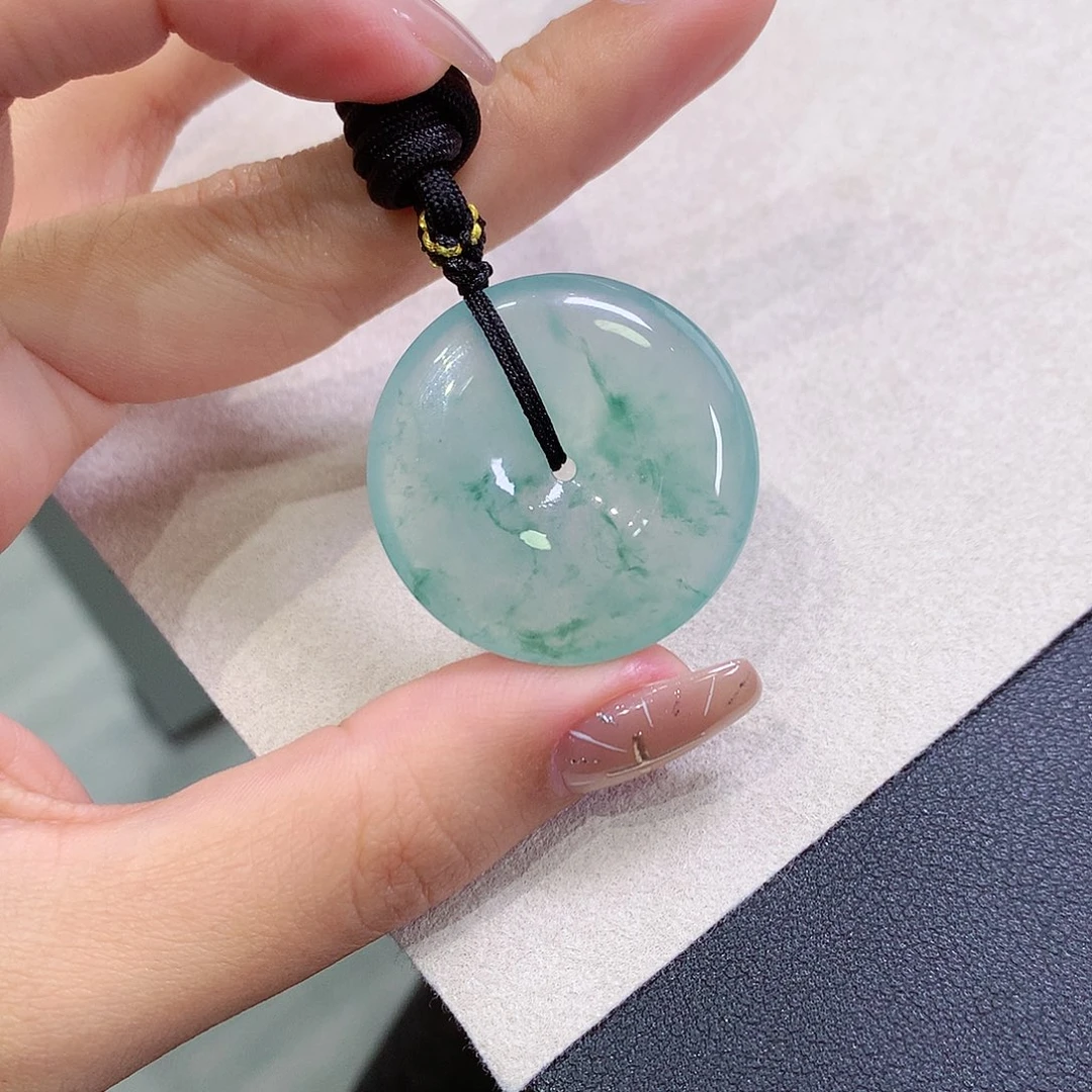 翡翠未镶嵌吊坠(不含链)30.5-6