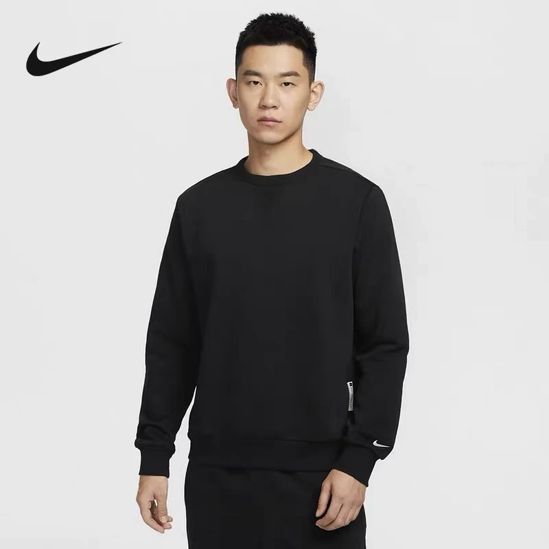 NIKE 耐克男子TF SI BRSH CREW运动休闲套头衫加绒卫衣IB1870-010