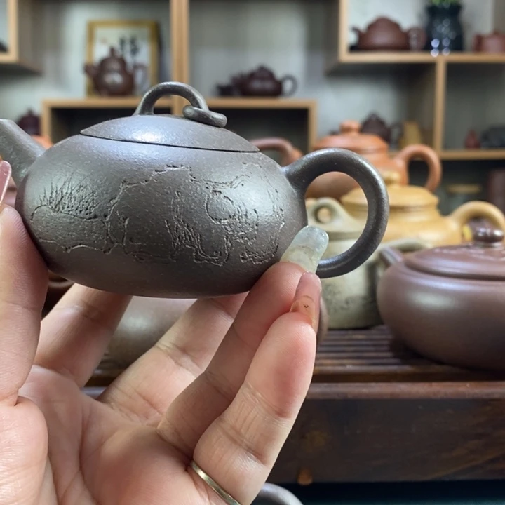 J***n茶壶紫砂原矿紫砂壶系列产品