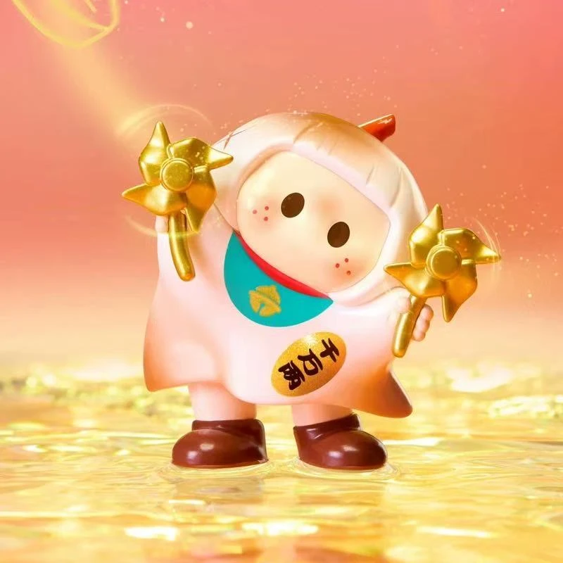 嘻【拆盒】右右酱萌趣歪头系列iconbox手办盲盒摆件礼物可爱