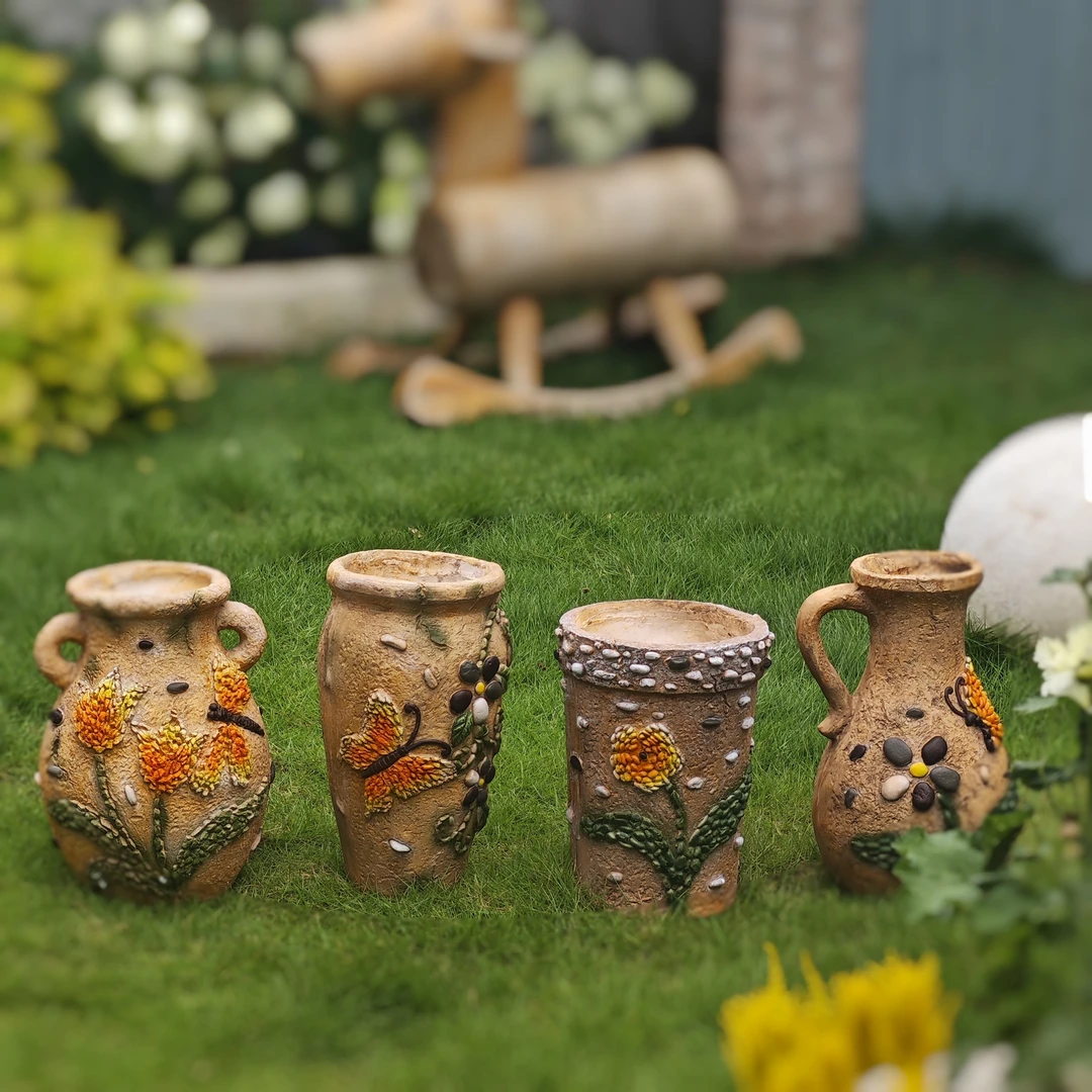 独家定制高档氧化镁花盆轻质透气牢固【已开孔】