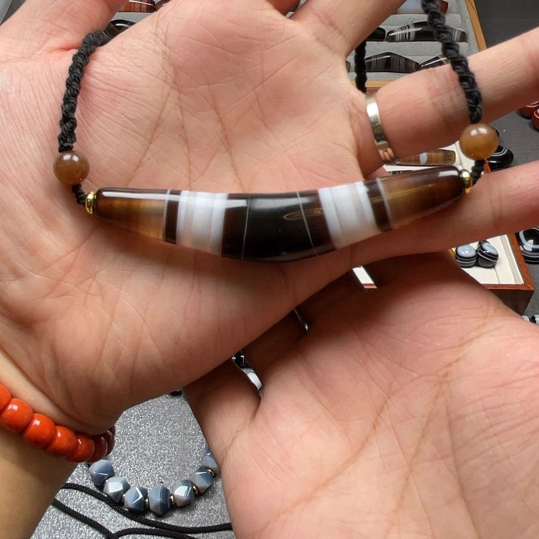 玛瑙/玉髓锁骨项链未镶嵌