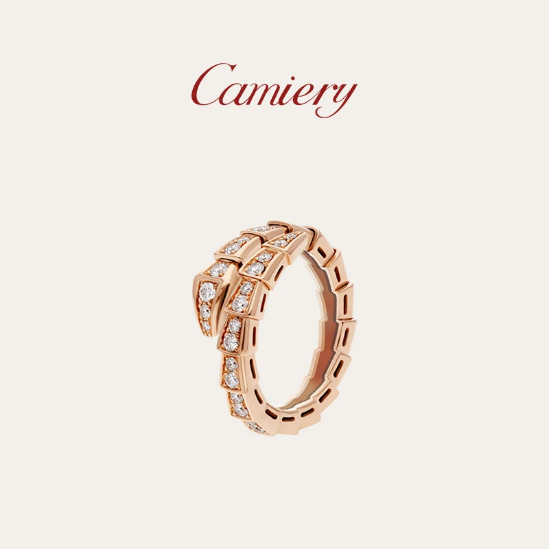 CAMIERY新中式轻奢蛇骨戒指