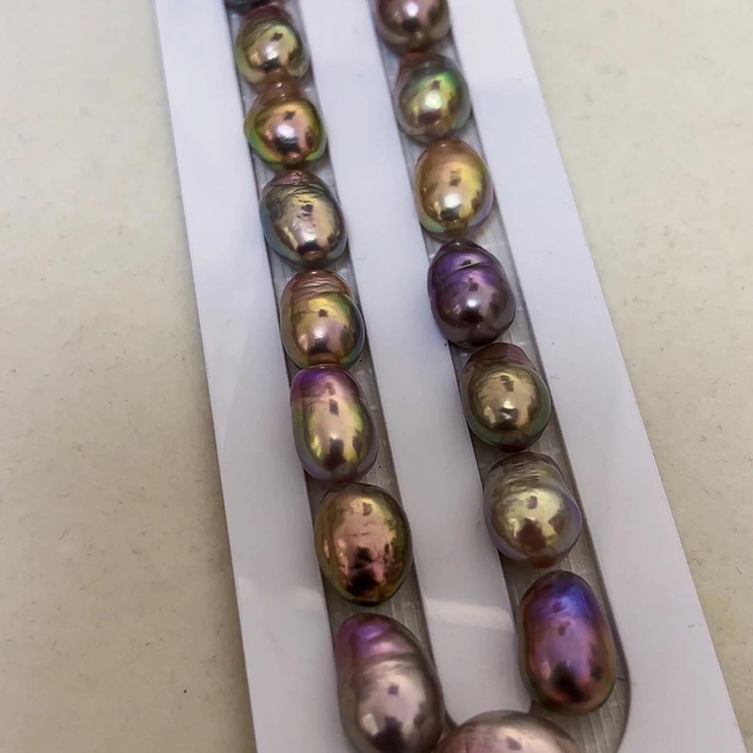 淡水珍珠项链银S925镶嵌燕***1