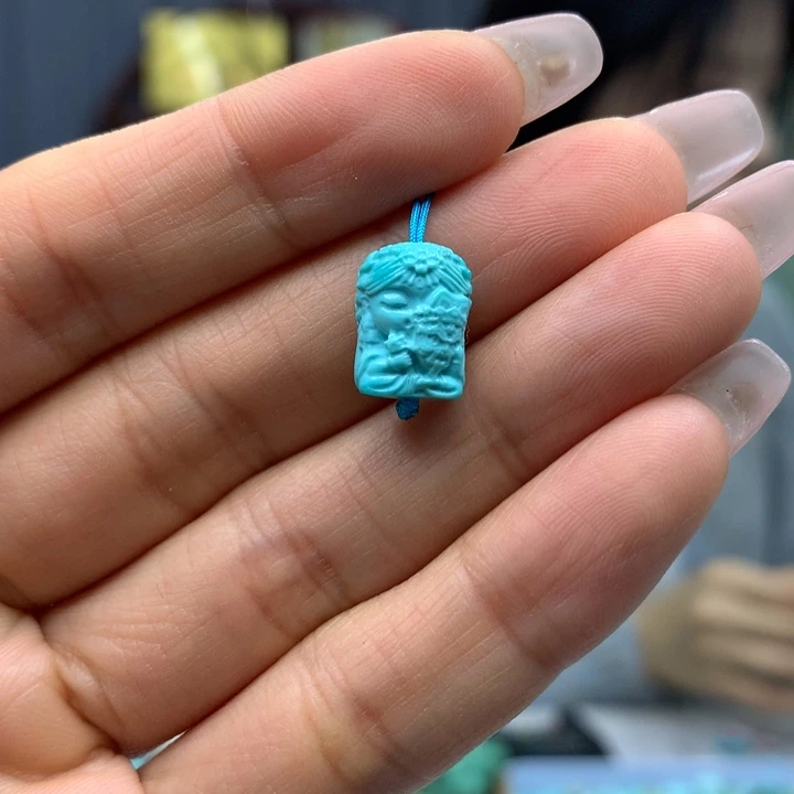 绿松石未镶嵌配饰